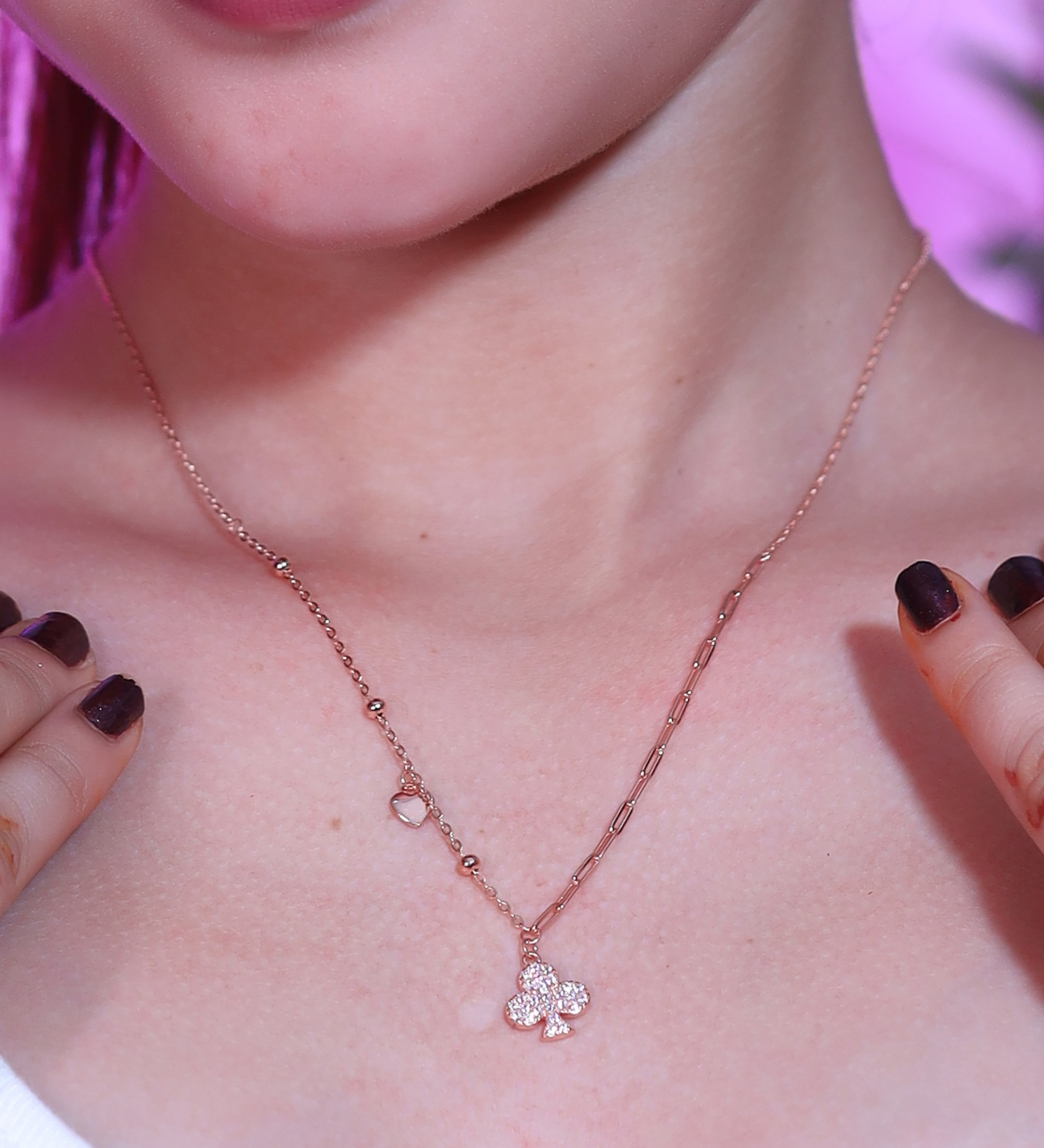 Dainty Butterfly Charm Necklace