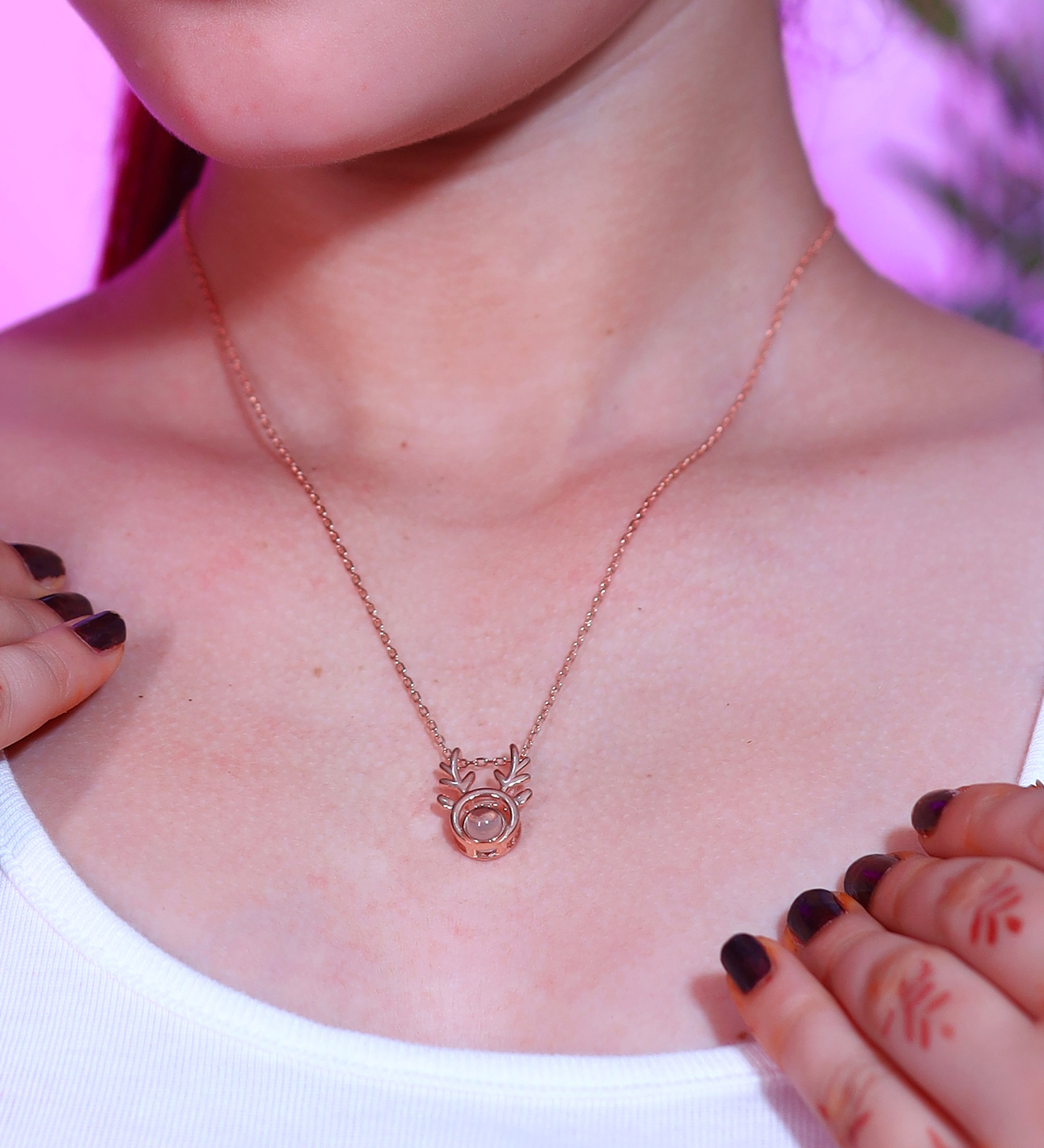 Deer Antler Necklace