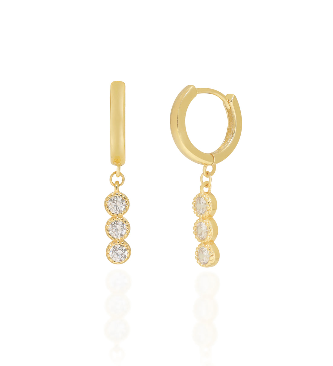 Golden Trio Drops Hoops