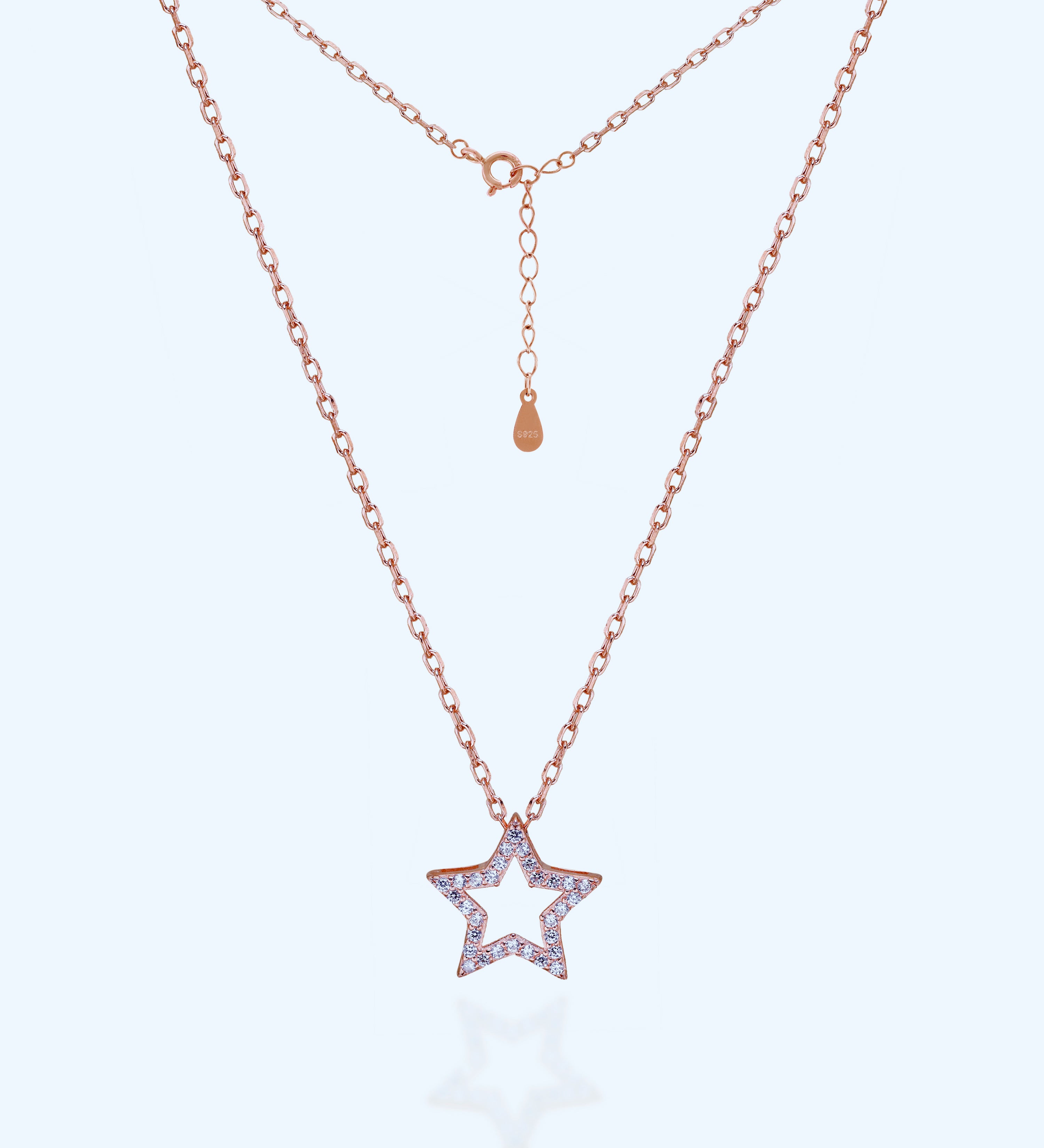 Diamond Star Style Necklace