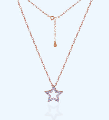 Diamond Star Style Necklace