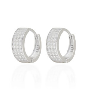 3x Diamond Luxe Hoops